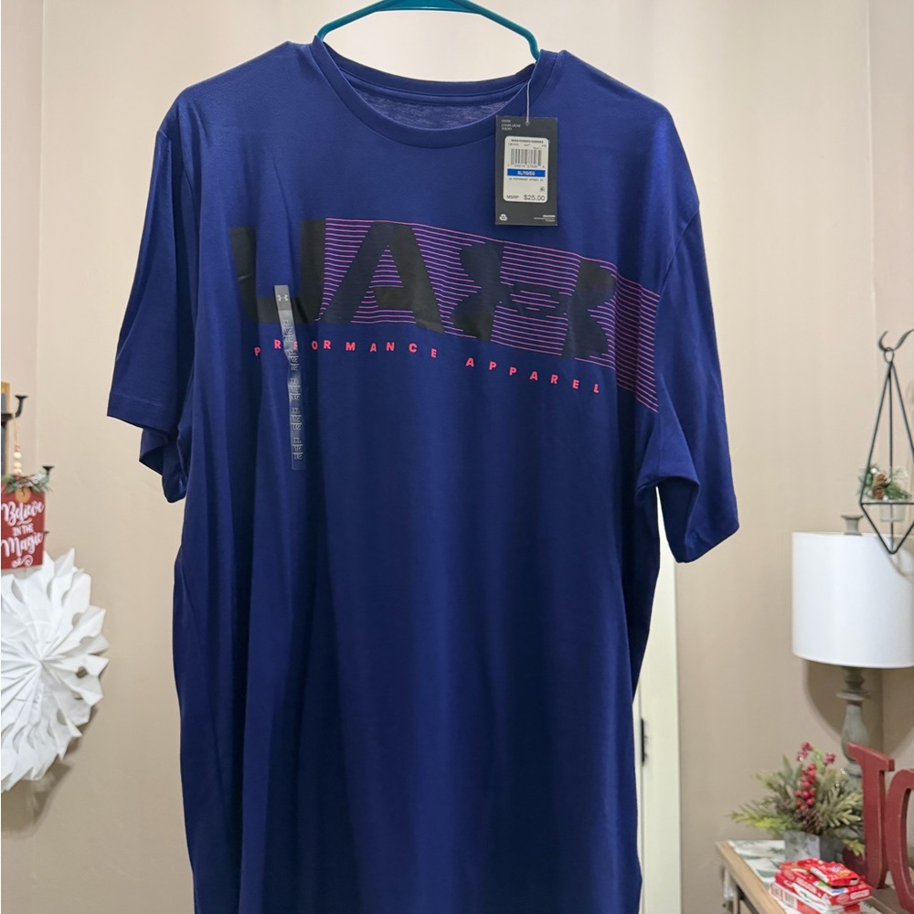 Under Armour Blue Short Sleeve Tee